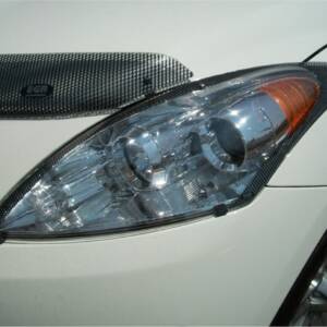 Headlight Guards (3D Carbon Fibre Look) - Haval H5 2011