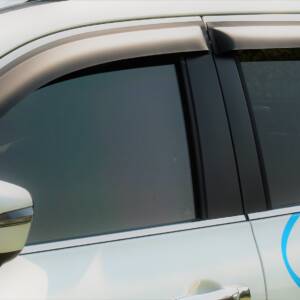 Slimline Window Visors (Matt Black, 4PC) - Mercedes-Benz X-Class 2018
