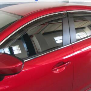 Slimline Window Visors (Light Smoke, 4PC) - Mazda 6 2014
