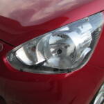 Headlight Guards (Clear) - Mitsubishi Mirage 2014