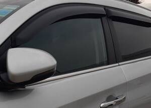 Slimline Window Visors (Matt Black, Front & Rear) - Hyundai Tucson 2016–2018