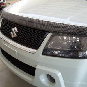 Bonnet Guard (3D Carbon Fibre Look) - Suzuki Vitara 2008–2016